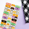 STOCK - STICKII - FEUILLE DE STICKERS "SHIBA BAND-AIDS"