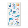 STOCK - STICKII - FEUILLE DE STICKERS "SEA CREATURES"