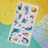 STOCK - STICKII - FEUILLE DE STICKERS "SEA CREATURES"