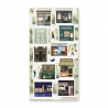 STOCK - STICKII - FEUILLE DE STICKERS "OUT OF THE TOWN"