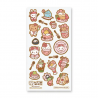 STOCK - STICKII - FEUILLE DE STICKERS "BERRY'S SPRING CAFE"