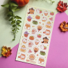 STOCK - STICKII - FEUILLE DE STICKERS " HALLOWEEN COSTUME "