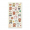 STOCK - STICKII - FEUILLE DE STICKERS " BEARY FRUITY "
