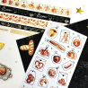 STOCK - STICKII - FEUILLE DE STICKERS " BAKERY GOODIES "