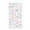 STOCK - STICKII - FEUILLE DE STICKERS " FAIRY FROGS "