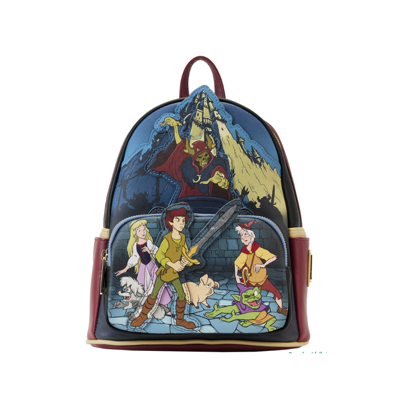 STOCK - LF DISNEY THE BLACK CAULDREN  MINI BACKPACK