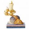 STOCK - ENESCO - DISNEY TRADITIONS - Romance by Candlelight (Lumiere and Feather Duster Figurine)