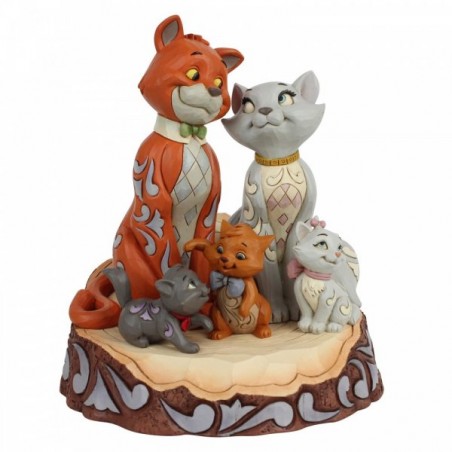 STOCK - ENESCO - DISNEY TRADITIONS - Pride and Joy (Carved by Heart Aristocats)