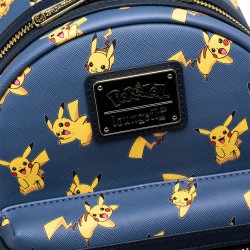 COMMANDE - LOUNGEFLY USA - Loungefly Pokemon Pikachu Allover Print Mini Backpack