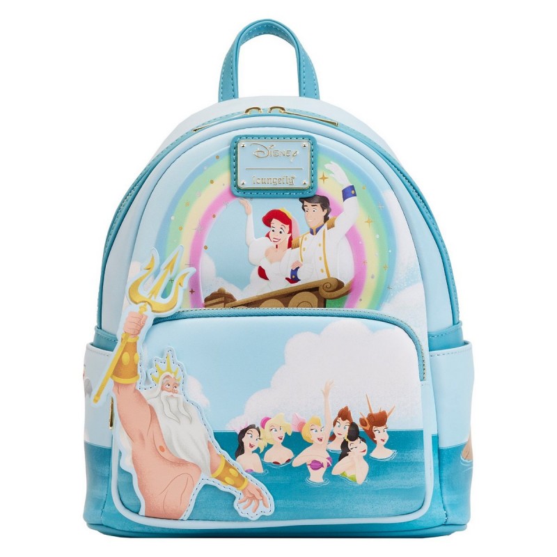 STOCK - LF DISNEY LITTLE MERMAID TRITONS GIFT MINI BACKPACK
