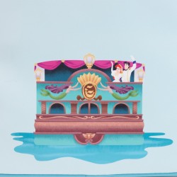 STOCK - LF DISNEY LITTLE MERMAID TRITONS GIFT MINI BACKPACK