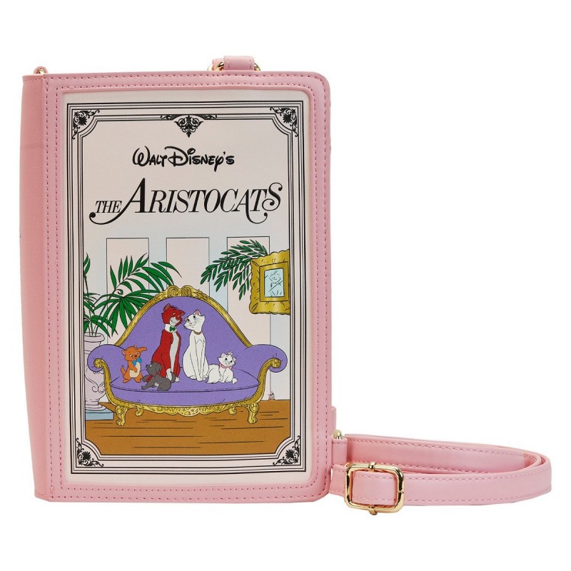 STOCK - LF DISNEY THE ARISTOCATS CLASSIC BOOK CONVERTIBLE CROSS BODY BAG