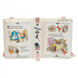 STOCK - LF DISNEY THE ARISTOCATS CLASSIC BOOK CONVERTIBLE CROSS BODY BAG