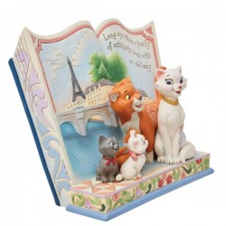 STOCK - ENESCO - DISNEY TRADITIONS - Aristocats Storybook Figurine