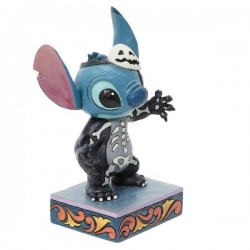 STOCK - ENESCO - DISNEY TRADITIONS - Stitch Skeleton Figurine