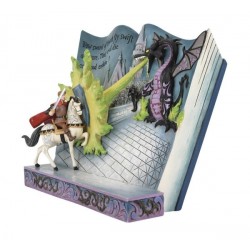 STOCK - ENESCO - DISNEY TRADITIONS - Maleficient Storybook Figurine