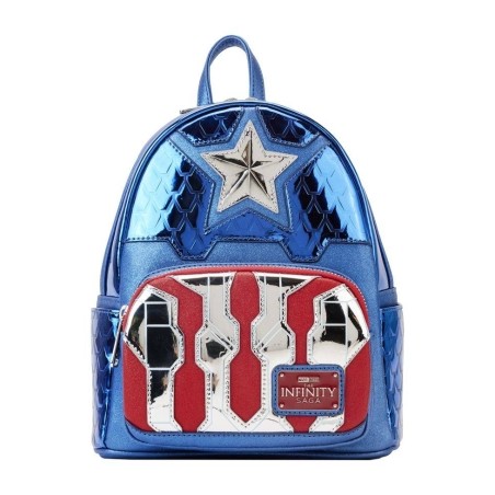 STOCK - LF MARVEL SHINE CAPTAIN AMERICA COSPLAY MINI BACKPACK