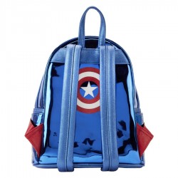 STOCK - LF MARVEL SHINE CAPTAIN AMERICA COSPLAY MINI BACKPACK