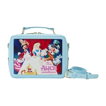STOCK - LF DISNEY ALICE IN WONDERLAND CLASSIC MOVIE LUNCHBOX CROSS BODY BAG