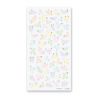 STOCK - STICKII - FEUILLE DE STICKERS "Little Pastel Birds"