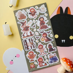 STOCK - STICKII - FEUILLE DE STICKERS