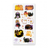 STOCK - STICKII - FEUILLE DE STICKERS "  Purrfectly Spooky  "