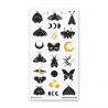 STOCK - STICKII - FEUILLE DE STICKERS " MOON MOTHS "