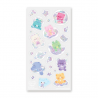 STOCK - STICKII - FEUILLE DE STICKERS " GALAXY BEARS "