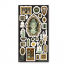 STOCK - STICKII - FEUILLE DE STICKERS "CURIOUS MEMENTO"