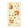 STOCK - STICKII - FEUILLE DE STICKERS "HONEY BEARS"