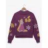 COMMANDE - IMPORT USA - Disney Tangled Icons Zippered Women's Sweater
