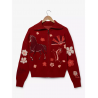 COMMANDE - IMPORT USA - Disney Mulan Icons Zippered Women's Sweater