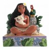 STOCK - ENESCO - DISNEY TRADITIONS - Welcome to Motunui - Moana with Pua and Hei Hei Figurine