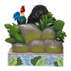 STOCK - ENESCO - DISNEY TRADITIONS - Welcome to Motunui - Moana with Pua and Hei Hei Figurine