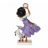 STOCK - ENESCO - DISNEY TRADITIONS - Twirling Tambourine Player - Esmeralda and Djali Figurine