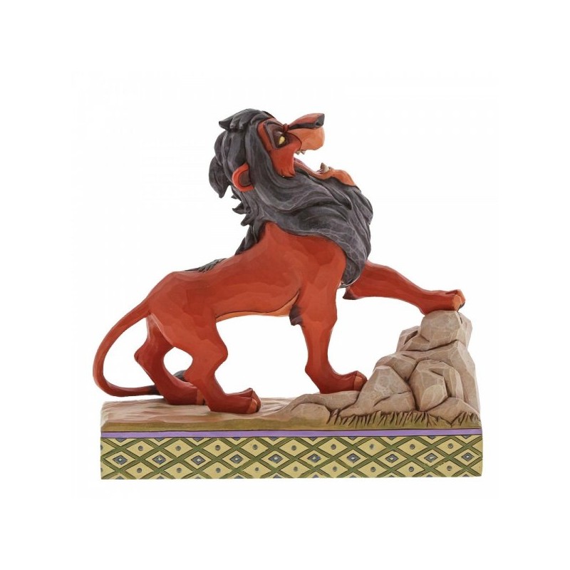 STOCK - ENESCO - DISNEY TRADITIONS - Preening Predator (Scar Figurine)