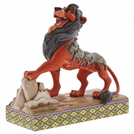 STOCK - ENESCO - DISNEY TRADITIONS - Preening Predator (Scar Figurine)