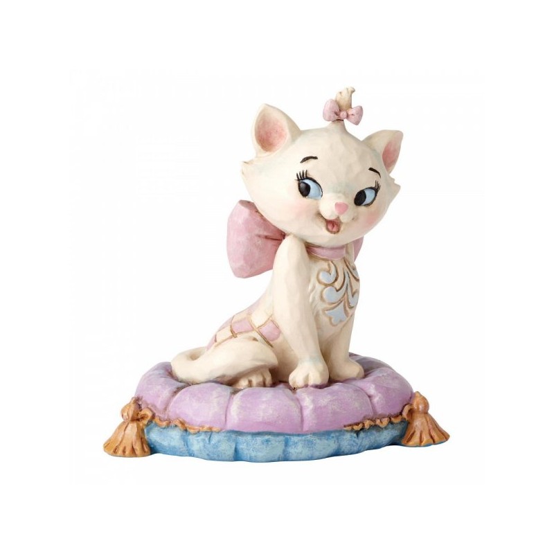 STOCK - ENESCO - DISNEY TRADITIONS - Marie on Pillow Mini Figurine