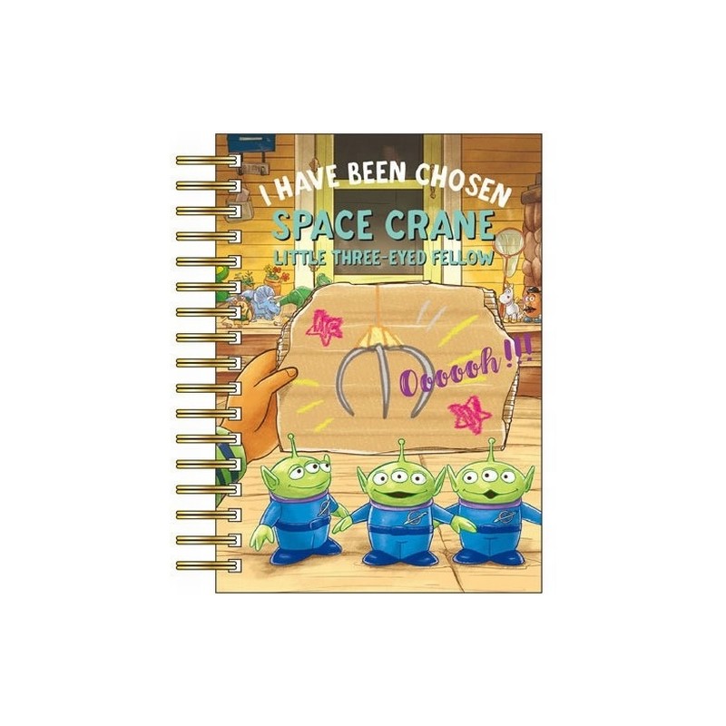 STOCK - CAHIER A SPIRALE TOY STORY ALIEN