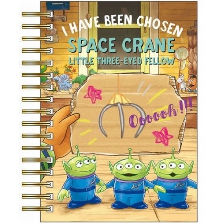 STOCK - CAHIER A SPIRALE TOY STORY ALIEN
