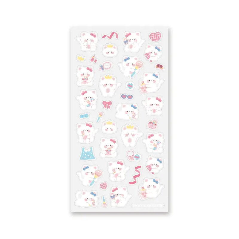 STOCK - STICKII - FEUILLE DE STICKERS