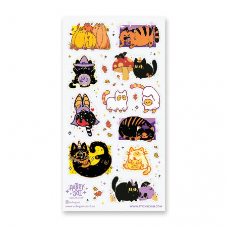 STOCK - STICKII - FEUILLE DE STICKERS