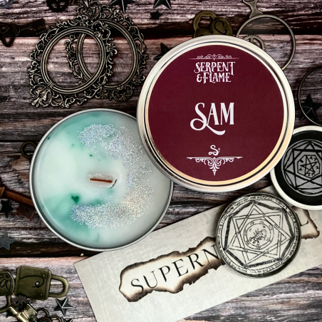 STOCK - SERPENT AND FLAME - BOUGIE "SAM"