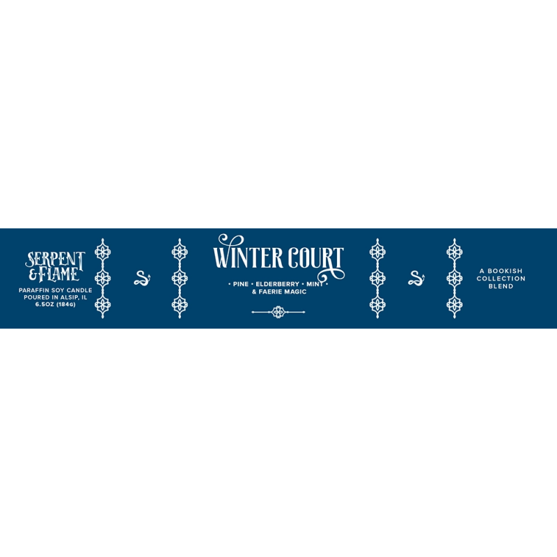 STOCK - SERPENT AND FLAME - BOUGIE "WINTER COURT"