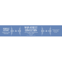STOCK - SERPENT AND FLAME - BOUGIE "MAINSTREET CONFECTIONS"