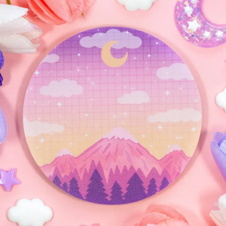 STOCK - UNICORN ECLISPE - Dessous de verre "Mountains"