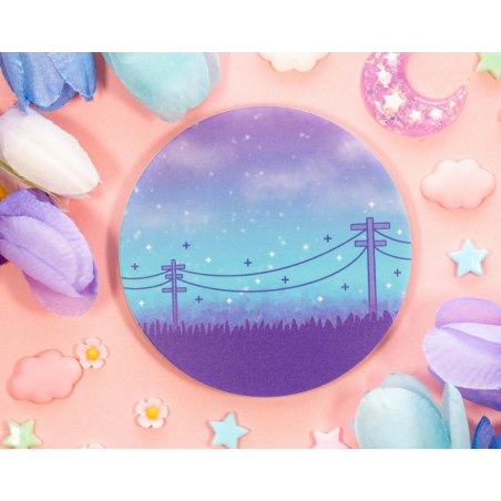 STOCK - UNICORN ECLISPE - Dessous de verre "Daydreamers"