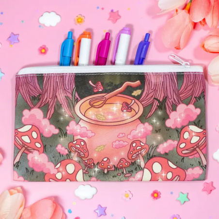 STOCK - UNICORN ECLISPE - Trousse " Mushroom Cauldron"