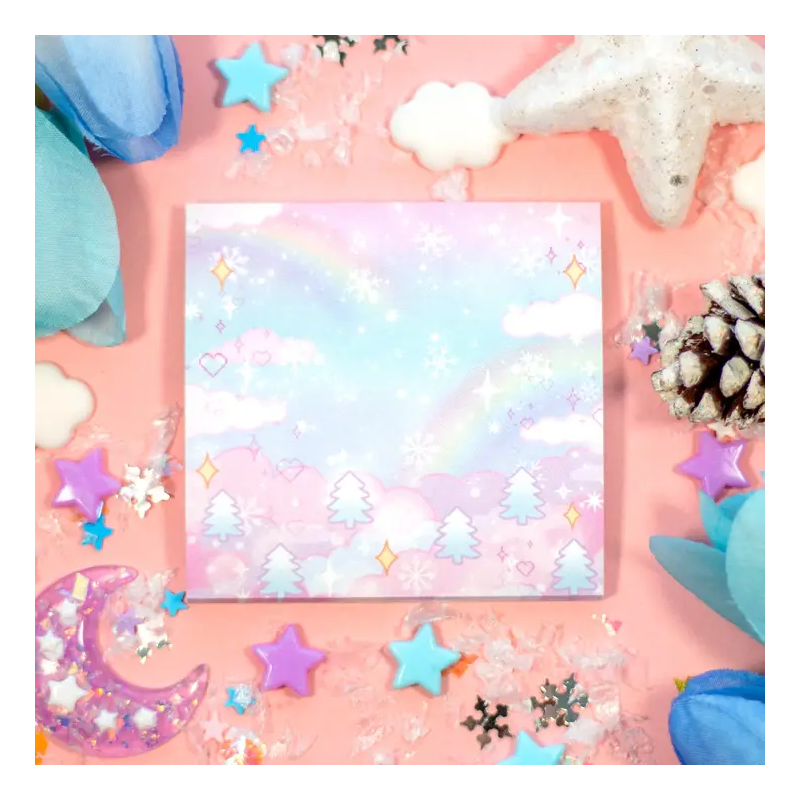 STOCK - UNICORN ECLISPE - Post-it/Sticky Note "Whimiscal Wonderland"