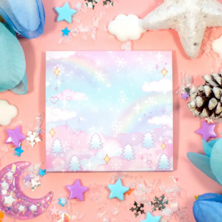STOCK - UNICORN ECLISPE - Post-it/Sticky Note "Whimiscal Wonderland"